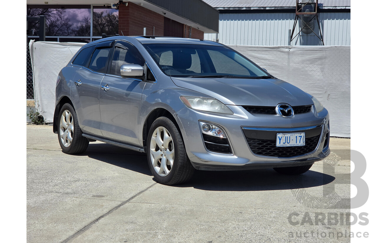 10/2010 Mazda CX-7 Luxury Sports (4x4) ER MY10 4d Wagon Silver Turbo 2.3L