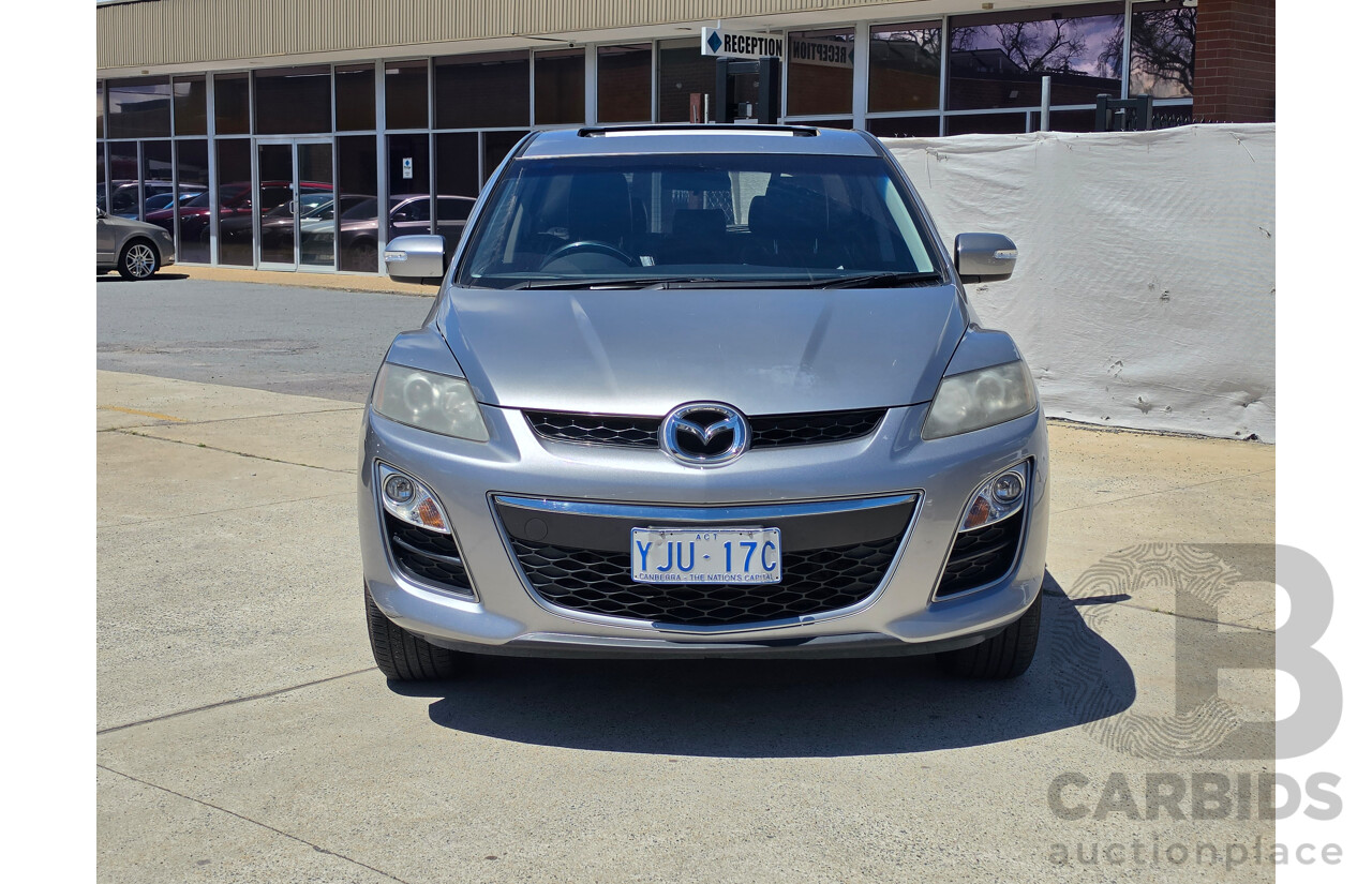 10/2010 Mazda CX-7 Luxury Sports (4x4) ER MY10 4d Wagon Silver Turbo 2.3L