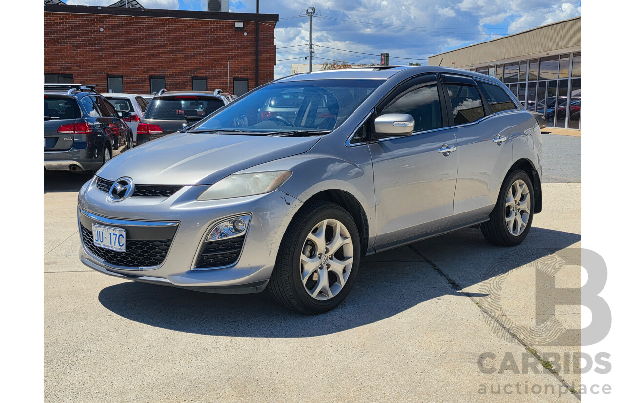 10/2010 Mazda CX-7 Luxury Sports (4x4) ER MY10 4d Wagon Silver Turbo 2.3L