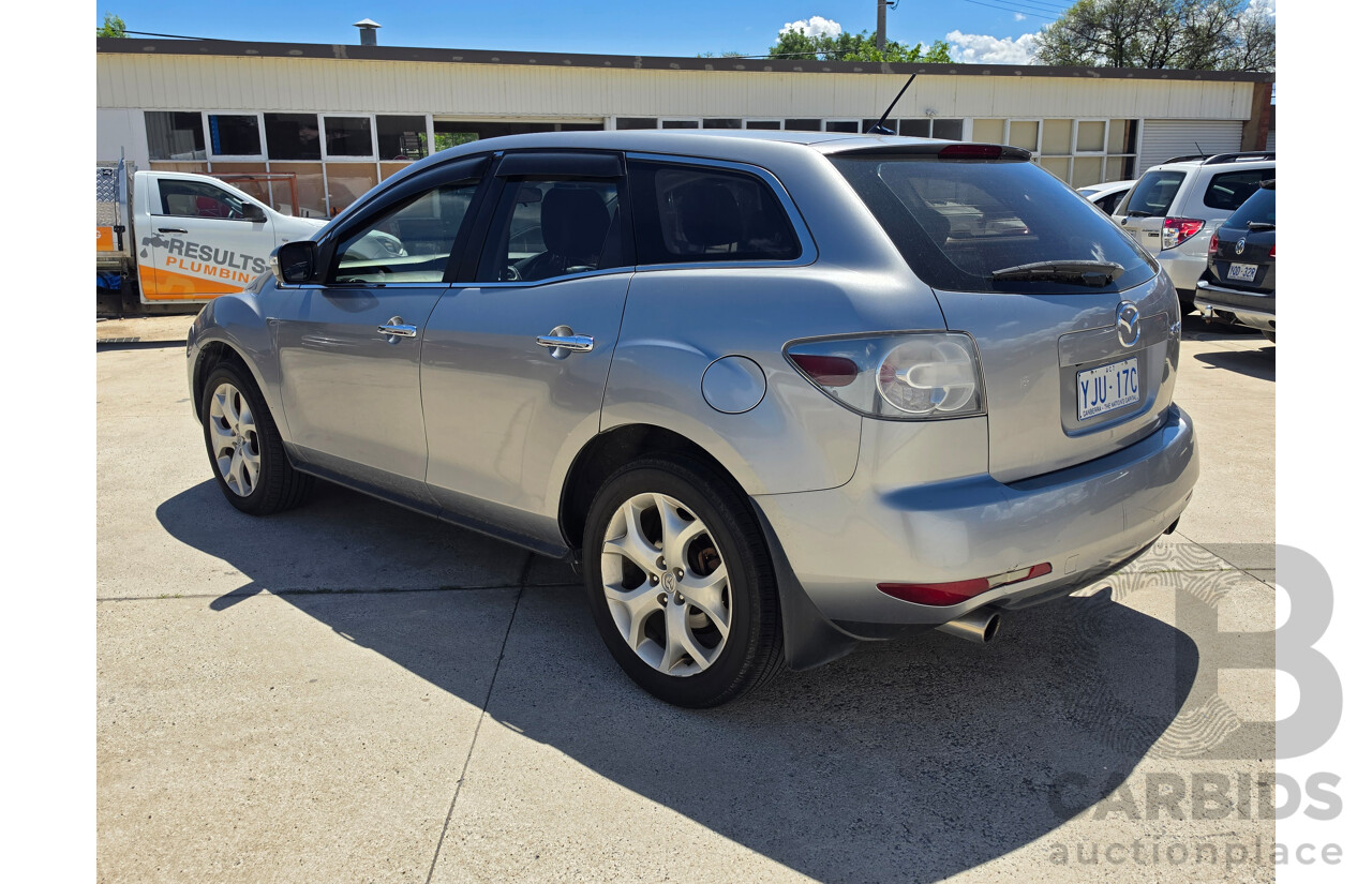 10/2010 Mazda CX-7 Luxury Sports (4x4) ER MY10 4d Wagon Silver Turbo 2.3L