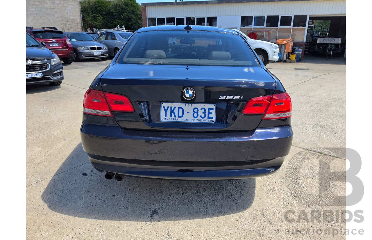 10/2006 BMW 325i E92 2d Coupe Blue 2.5L