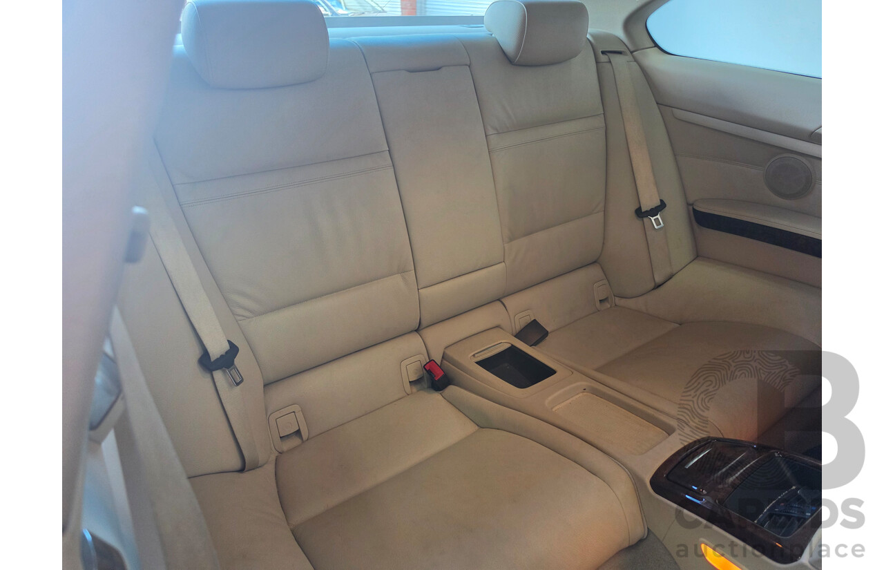 10/2006 BMW 325i E92 2d Coupe Blue 2.5L