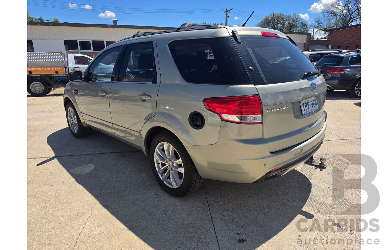 12/2011 Ford Territory TS (rwd) SY MKII 4d Wagon Silver 4.0L - 7 Seats