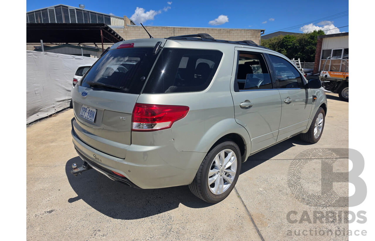 12/2011 Ford Territory TS (rwd) SY MKII 4d Wagon Silver 4.0L - 7 Seats
