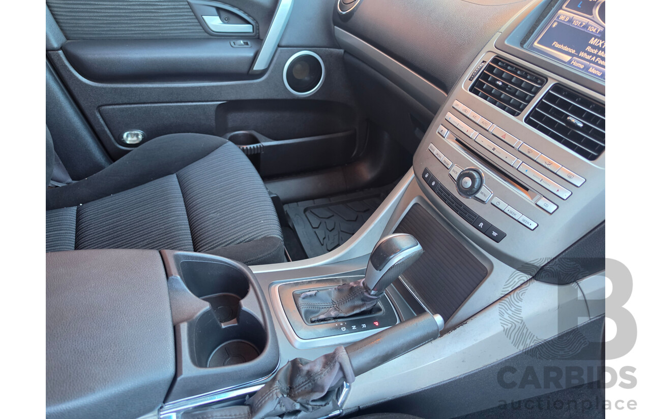 12/2011 Ford Territory TS (rwd) SY MKII 4d Wagon Silver 4.0L - 7 Seats