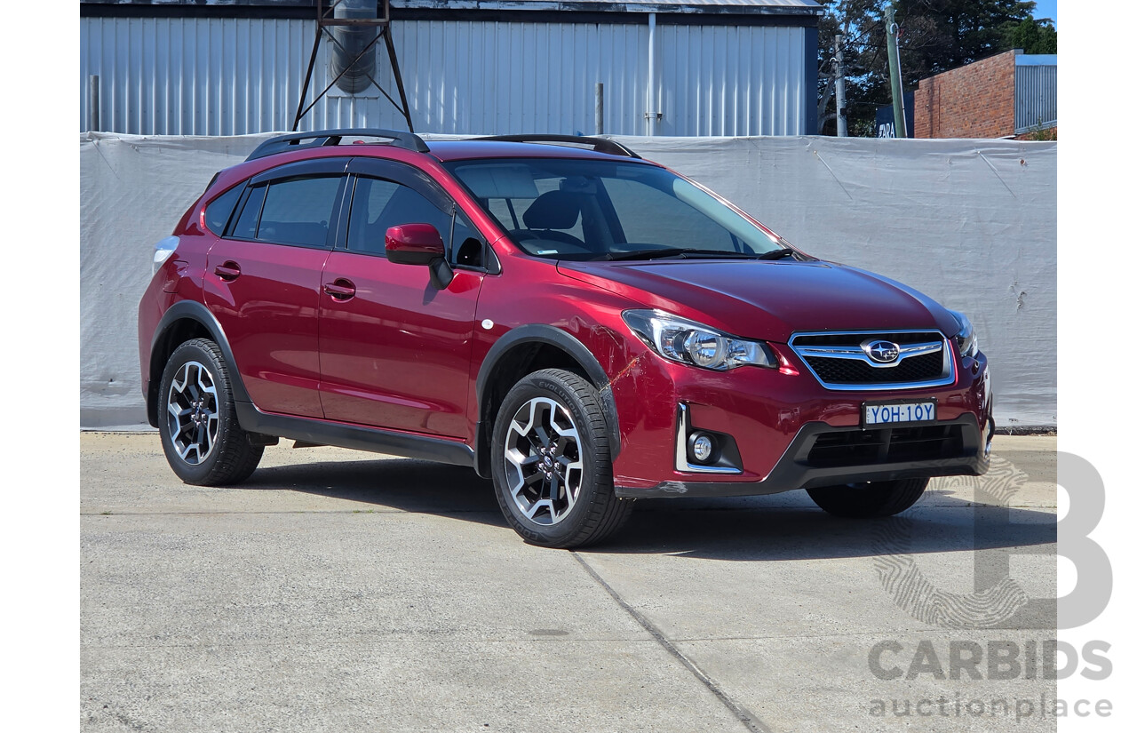 03/2016 Subaru XV 2.0i (AWD) MY16 4D Wagon Red 2.0L
