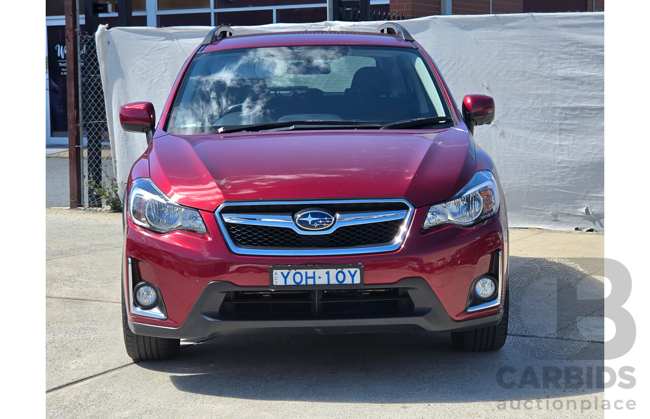 03/2016 Subaru XV 2.0i (AWD) MY16 4D Wagon Red 2.0L