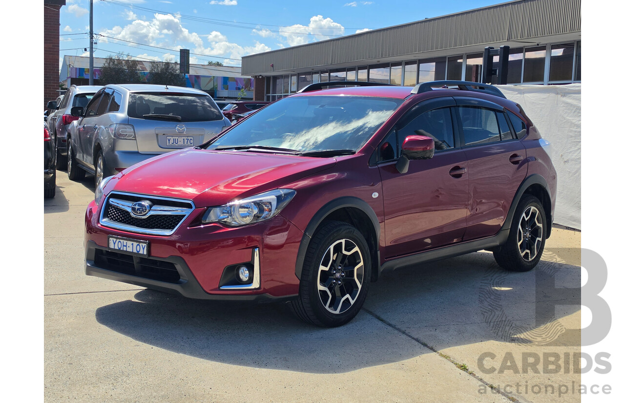 03/2016 Subaru XV 2.0i (AWD) MY16 4D Wagon Red 2.0L