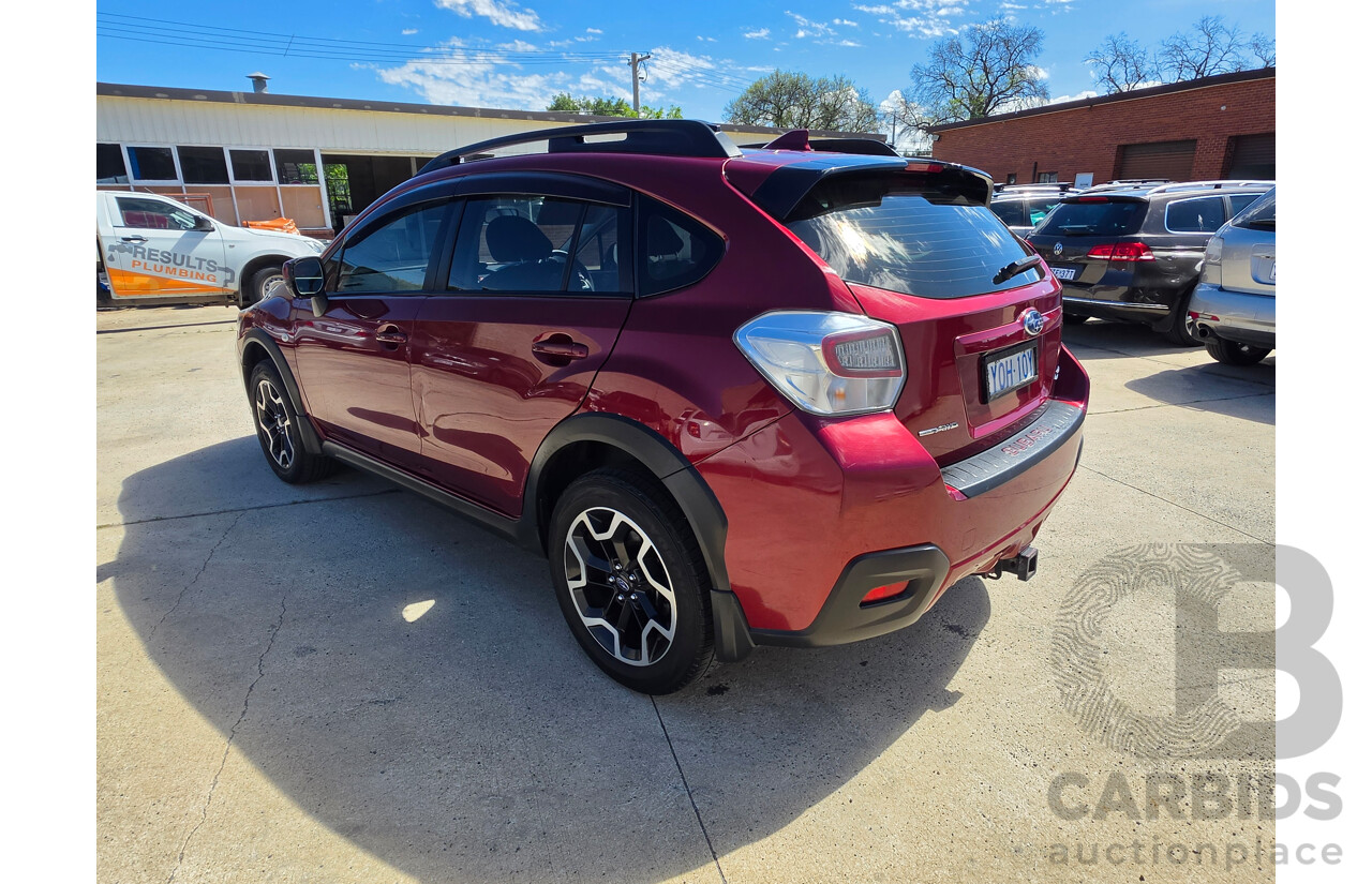 03/2016 Subaru XV 2.0i (AWD) MY16 4D Wagon Red 2.0L