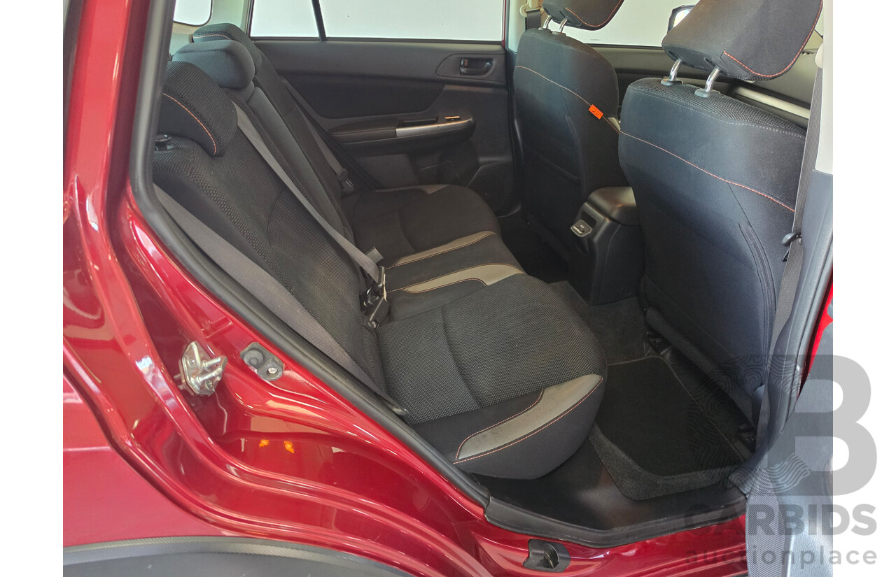 03/2016 Subaru XV 2.0i (AWD) MY16 4D Wagon Red 2.0L