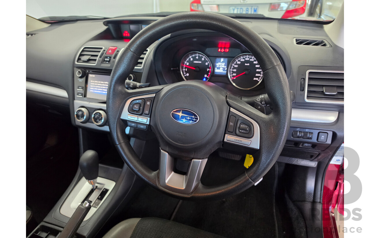 03/2016 Subaru XV 2.0i (AWD) MY16 4D Wagon Red 2.0L