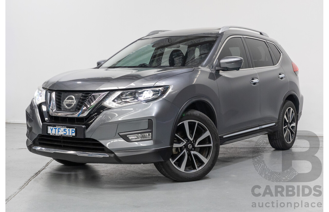 9/2017 Nissan X-Trail TL (4WD) T32 Series 2 4d Wagon Gun Metallic Turbo Diesel 2.0L