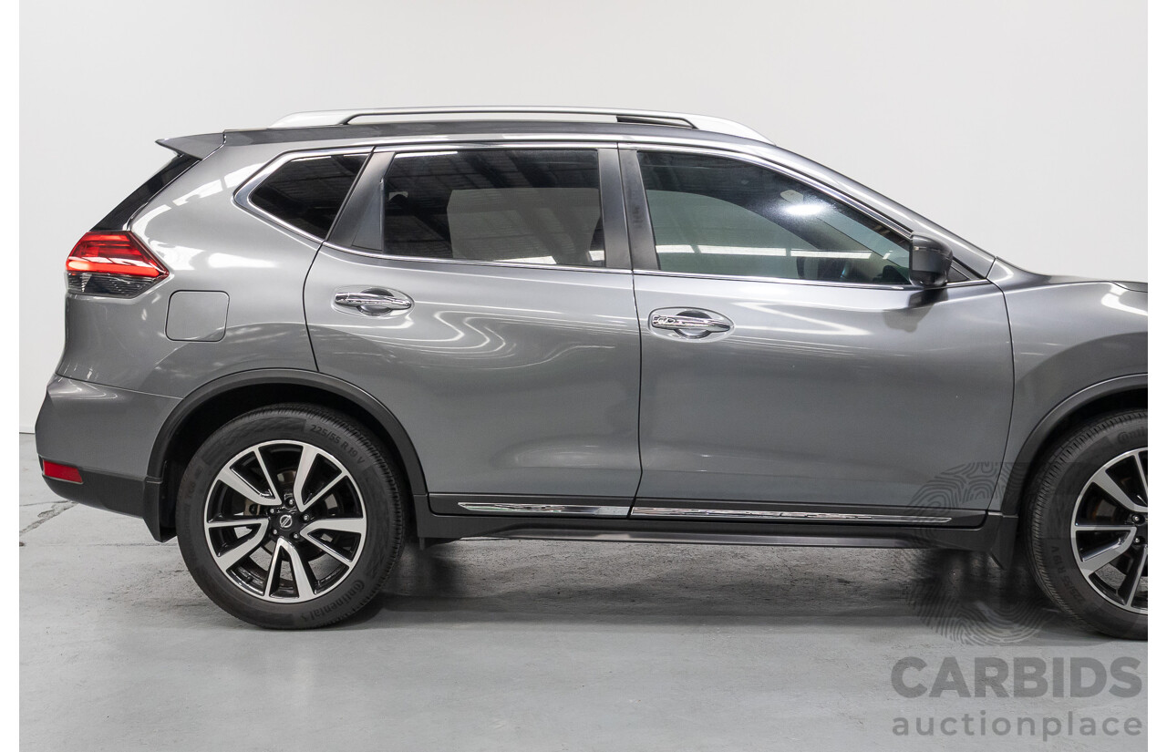9/2017 Nissan X-Trail TL (4WD) T32 Series 2 4d Wagon Gun Metallic Turbo Diesel 2.0L