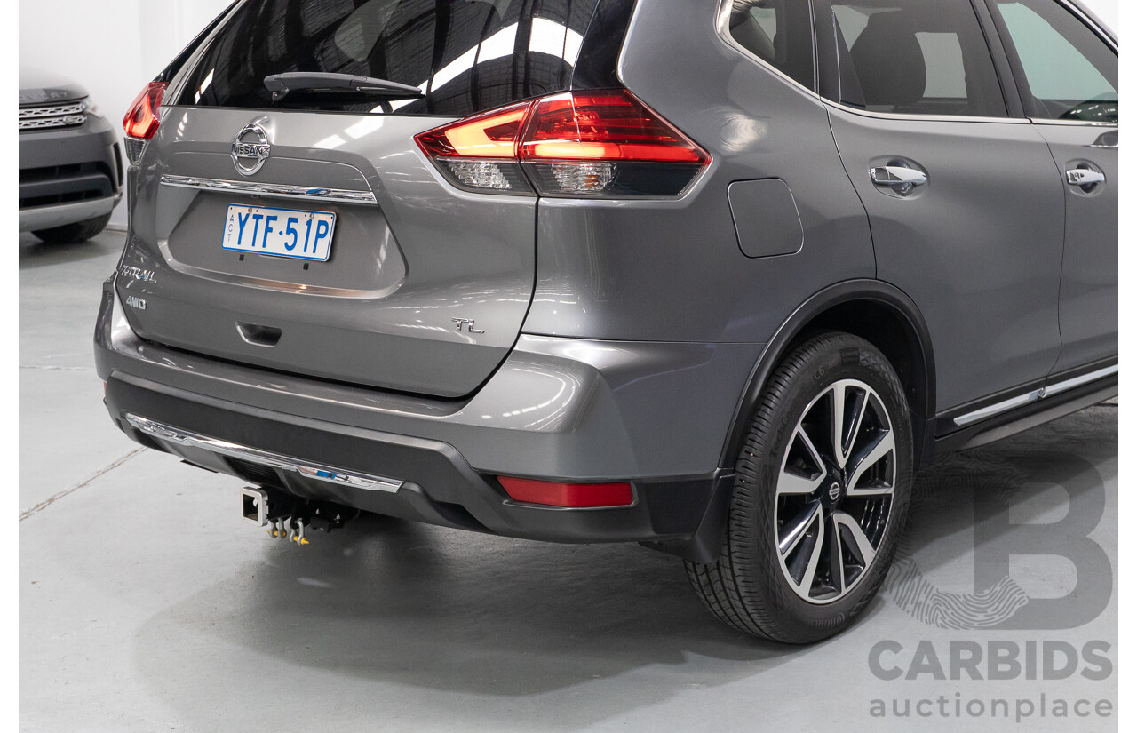 9/2017 Nissan X-Trail TL (4WD) T32 Series 2 4d Wagon Gun Metallic Turbo Diesel 2.0L