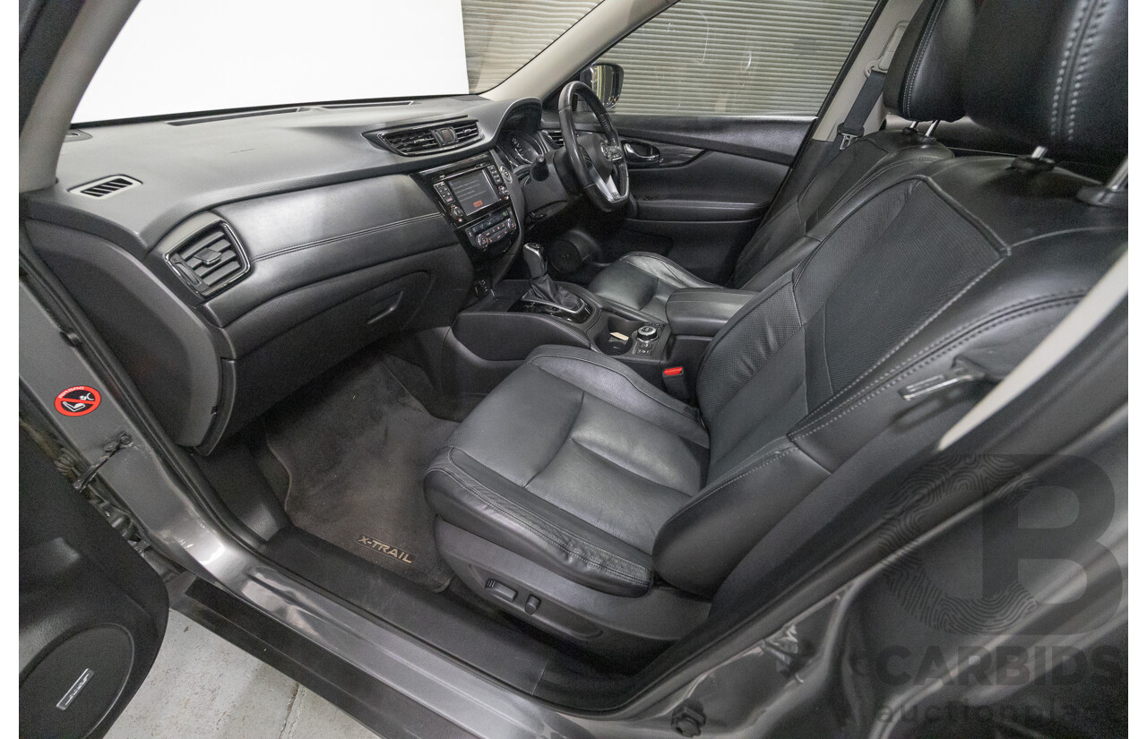 9/2017 Nissan X-Trail TL (4WD) T32 Series 2 4d Wagon Gun Metallic Turbo Diesel 2.0L