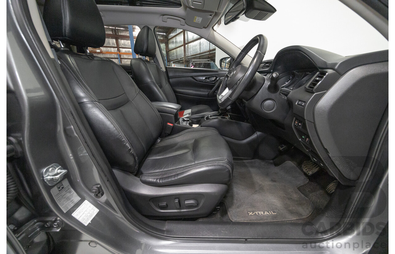 9/2017 Nissan X-Trail TL (4WD) T32 Series 2 4d Wagon Gun Metallic Turbo Diesel 2.0L