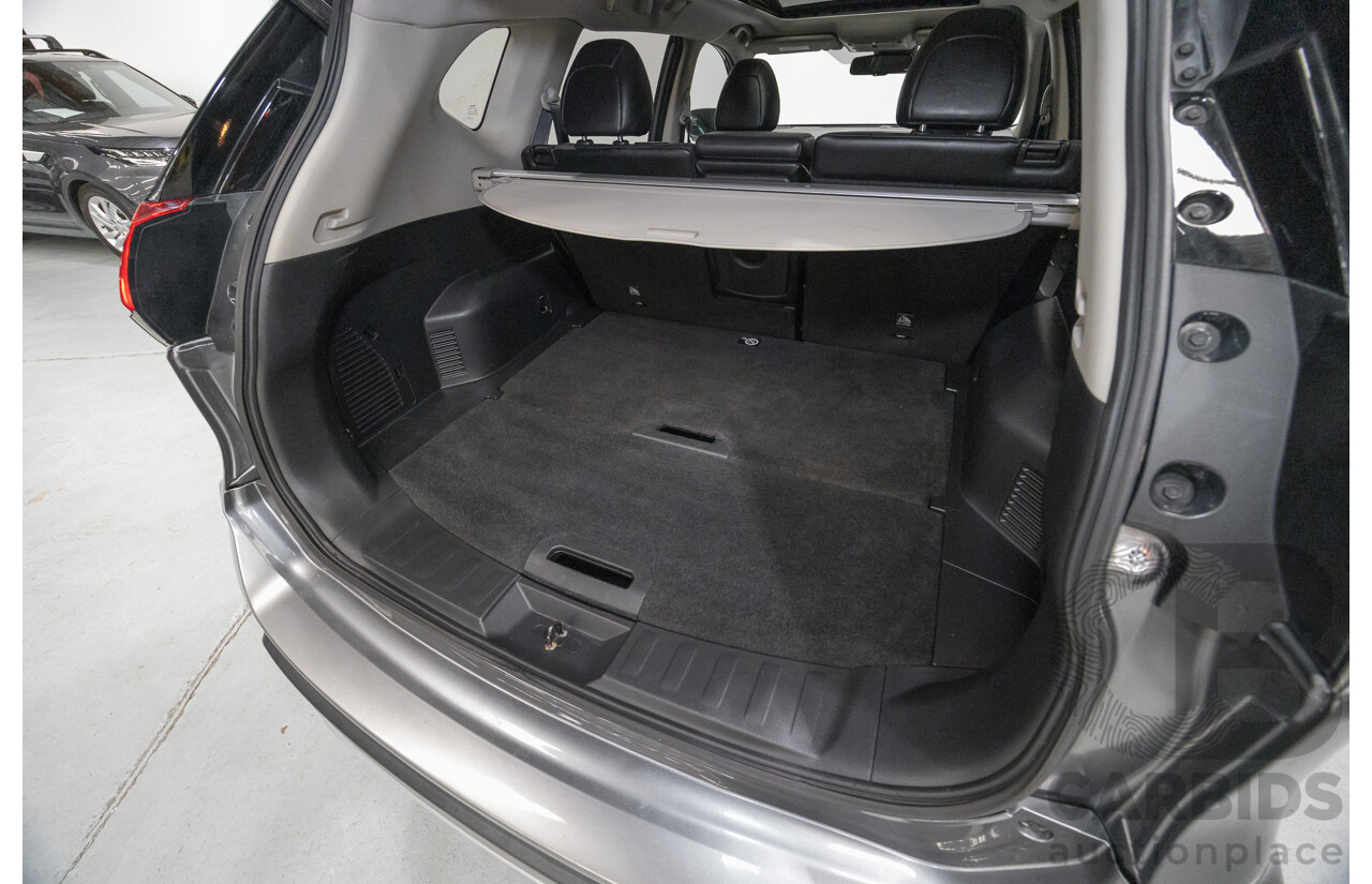 9/2017 Nissan X-Trail TL (4WD) T32 Series 2 4d Wagon Gun Metallic Turbo Diesel 2.0L