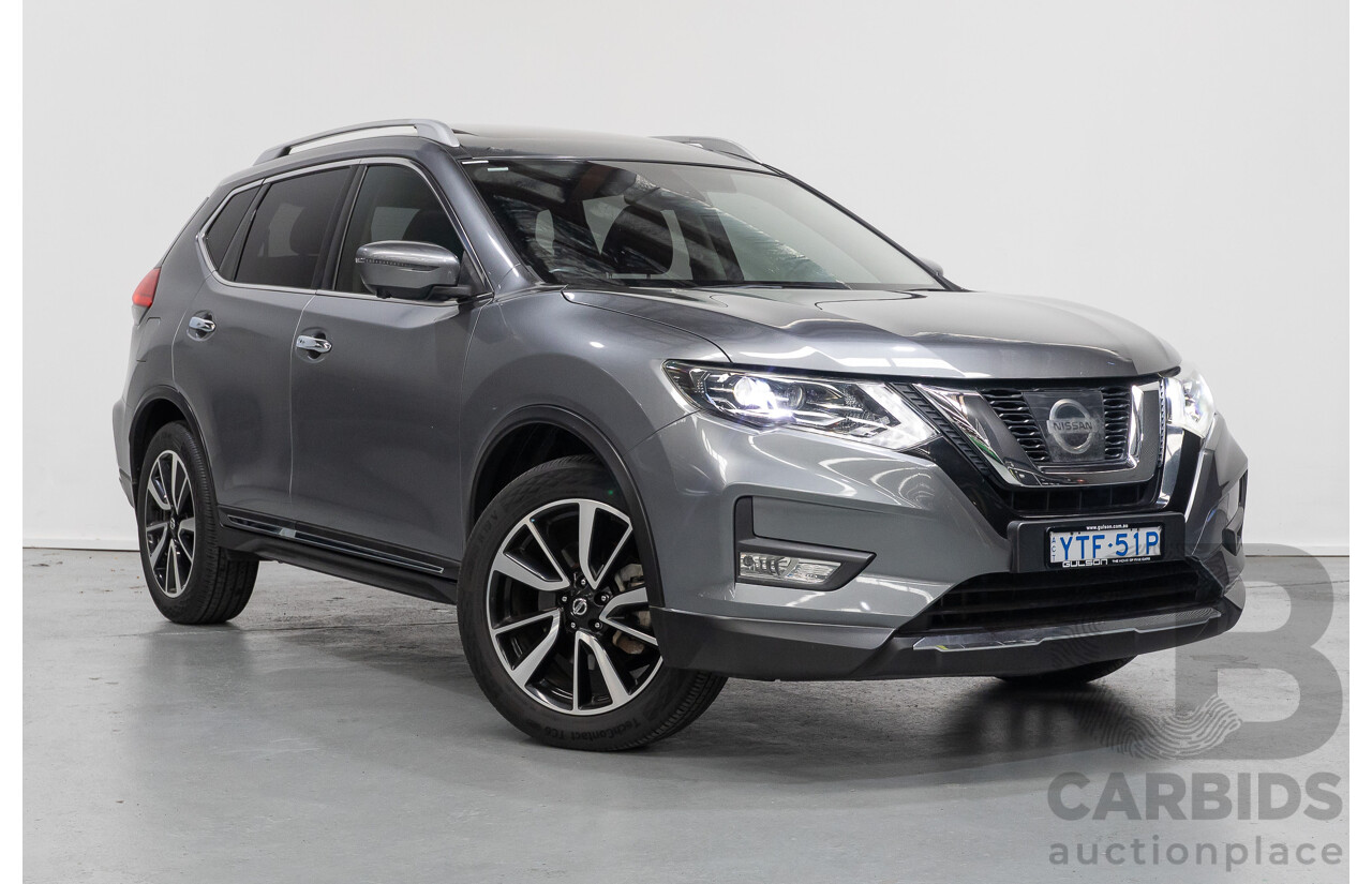 9/2017 Nissan X-Trail TL (4WD) T32 Series 2 4d Wagon Gun Metallic Turbo Diesel 2.0L