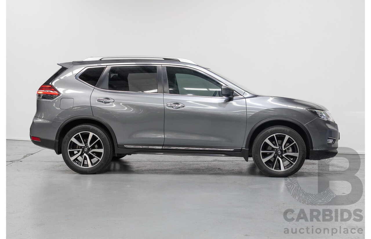 9/2017 Nissan X-Trail TL (4WD) T32 Series 2 4d Wagon Gun Metallic Turbo Diesel 2.0L