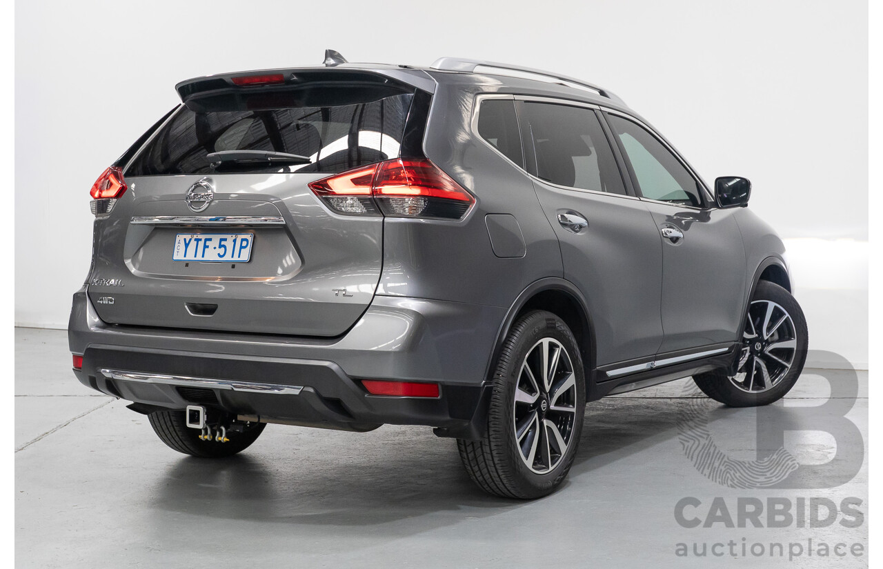 9/2017 Nissan X-Trail TL (4WD) T32 Series 2 4d Wagon Gun Metallic Turbo Diesel 2.0L