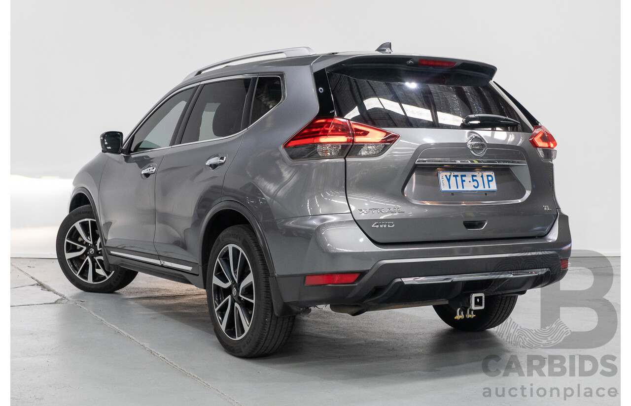 9/2017 Nissan X-Trail TL (4WD) T32 Series 2 4d Wagon Gun Metallic Turbo Diesel 2.0L