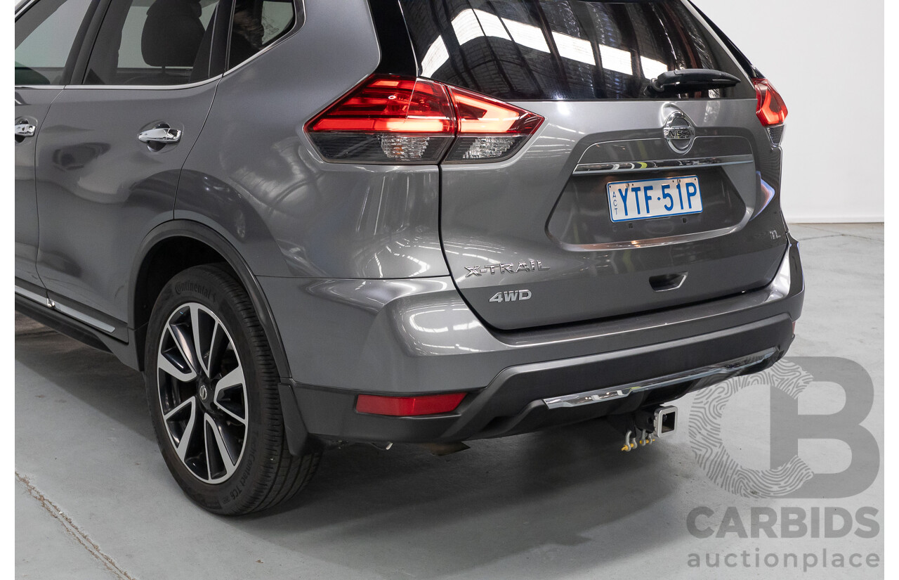 9/2017 Nissan X-Trail TL (4WD) T32 Series 2 4d Wagon Gun Metallic Turbo Diesel 2.0L