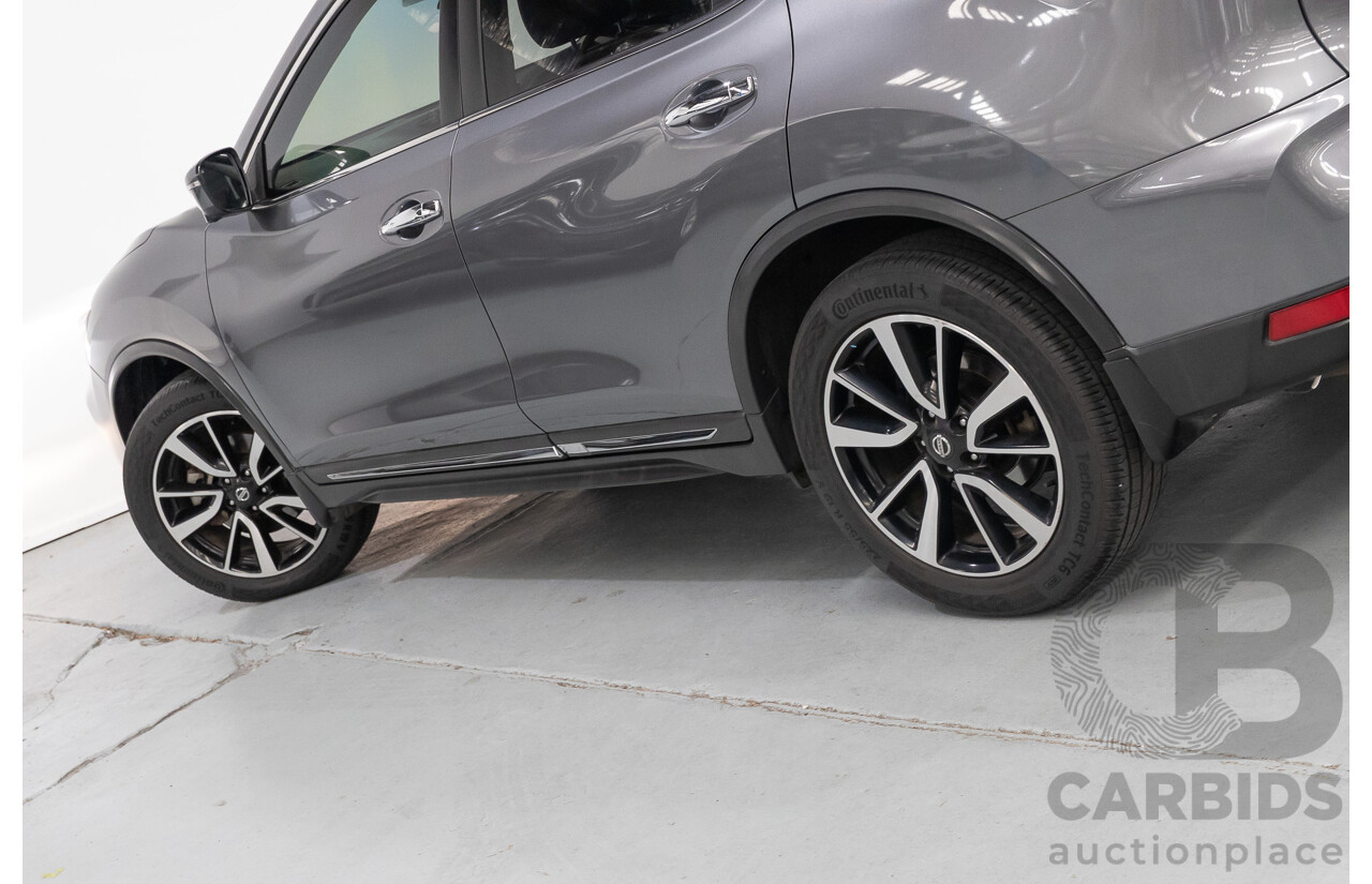 9/2017 Nissan X-Trail TL (4WD) T32 Series 2 4d Wagon Gun Metallic Turbo Diesel 2.0L