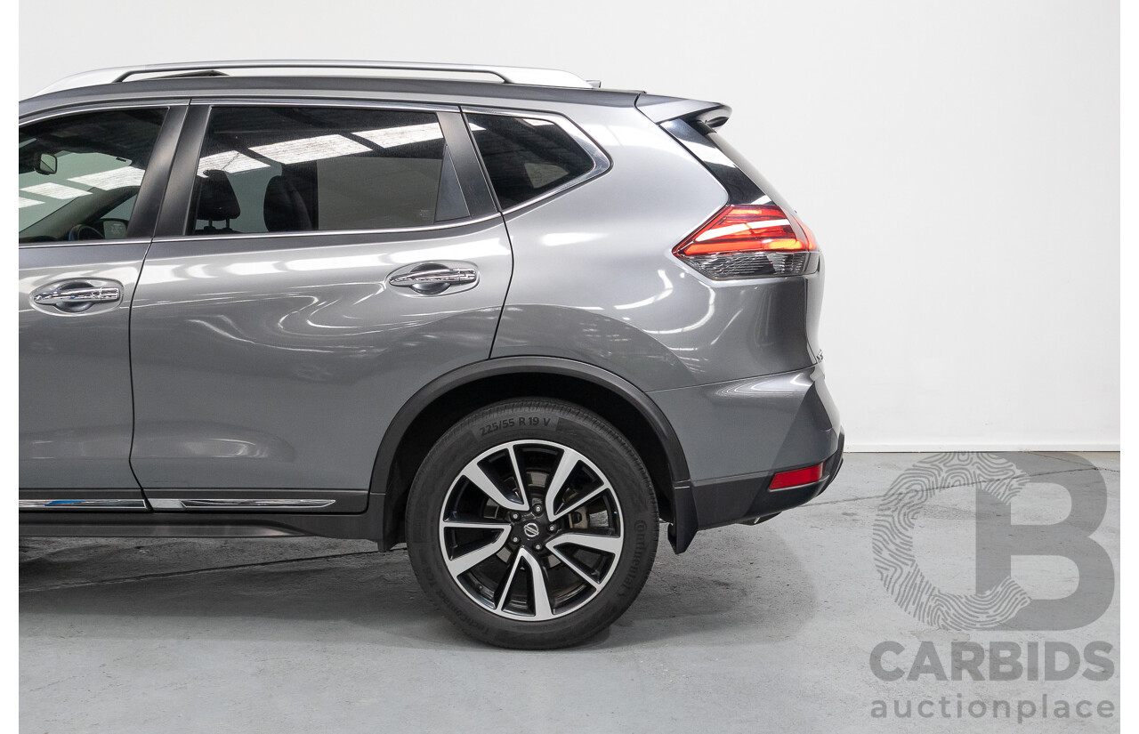 9/2017 Nissan X-Trail TL (4WD) T32 Series 2 4d Wagon Gun Metallic Turbo Diesel 2.0L