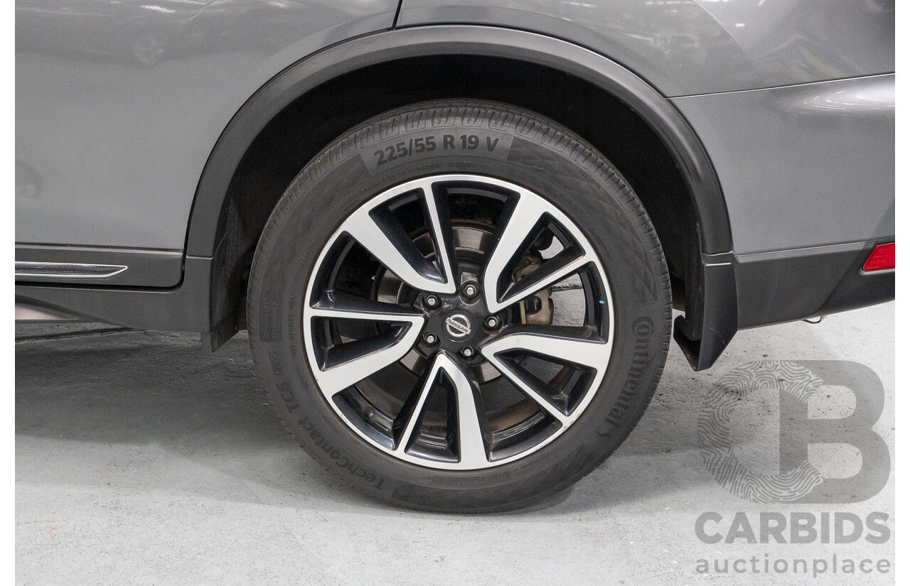 9/2017 Nissan X-Trail TL (4WD) T32 Series 2 4d Wagon Gun Metallic Turbo Diesel 2.0L
