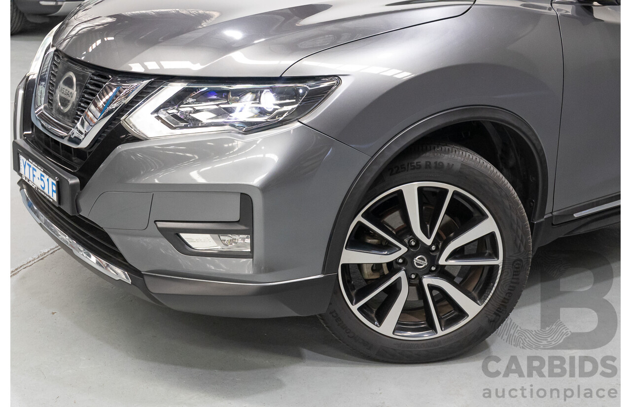 9/2017 Nissan X-Trail TL (4WD) T32 Series 2 4d Wagon Gun Metallic Turbo Diesel 2.0L