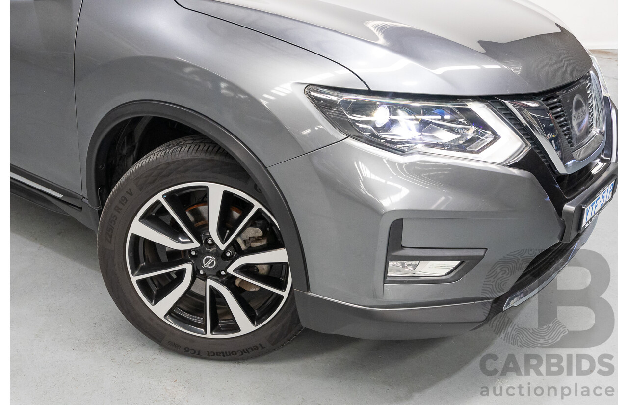 9/2017 Nissan X-Trail TL (4WD) T32 Series 2 4d Wagon Gun Metallic Turbo Diesel 2.0L