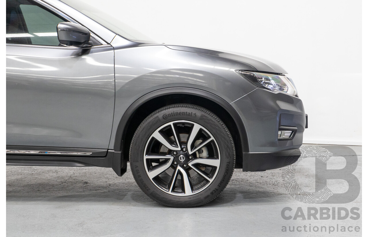 9/2017 Nissan X-Trail TL (4WD) T32 Series 2 4d Wagon Gun Metallic Turbo Diesel 2.0L