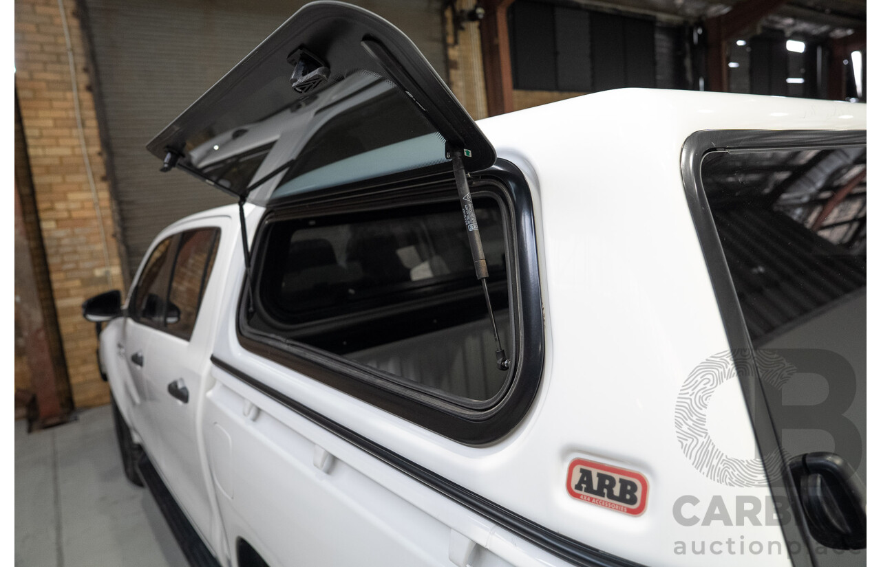04/2022 Toyota Hilux SR (4x4) GUN126R Double Cab P/Up White 2.8L