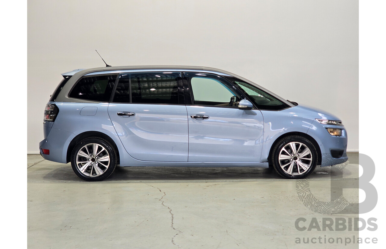 02/2015 Citroen Grand C4 Picasso Exclusive B7 MY15 4d Wagon Teles Blue Turbo Diesel 2.0L - 7 Seater