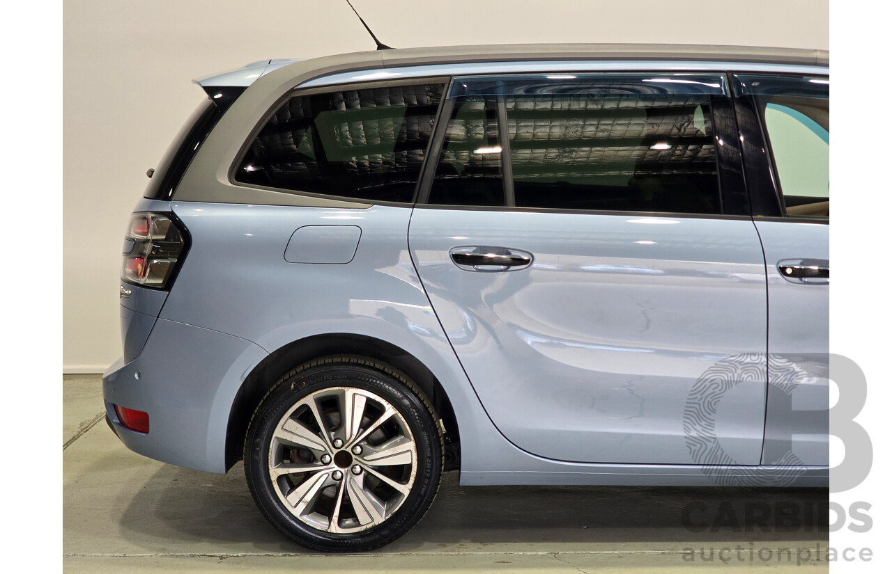 02/2015 Citroen Grand C4 Picasso Exclusive B7 MY15 4d Wagon Teles Blue Turbo Diesel 2.0L - 7 Seater