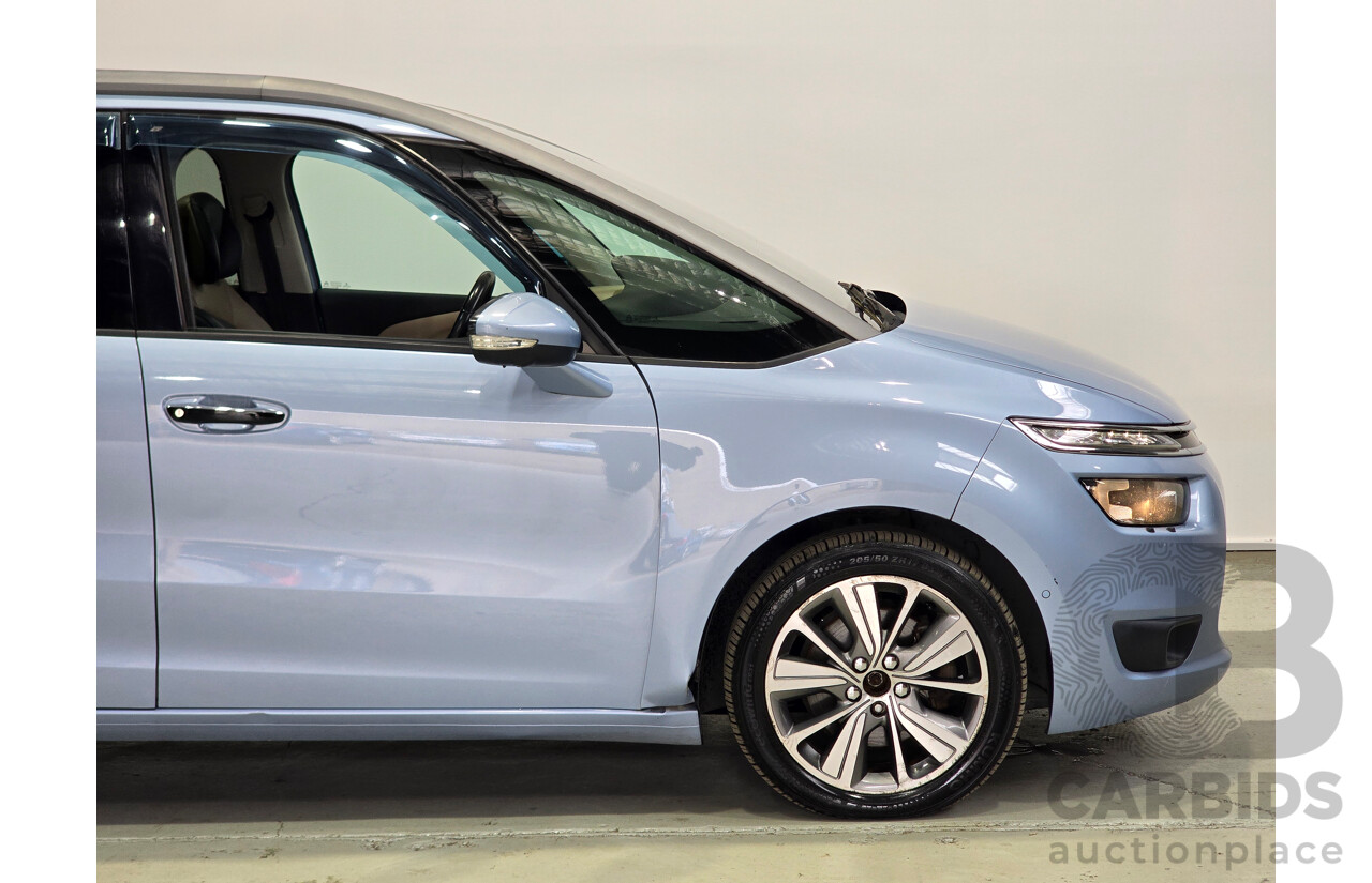 02/2015 Citroen Grand C4 Picasso Exclusive B7 MY15 4d Wagon Teles Blue Turbo Diesel 2.0L - 7 Seater