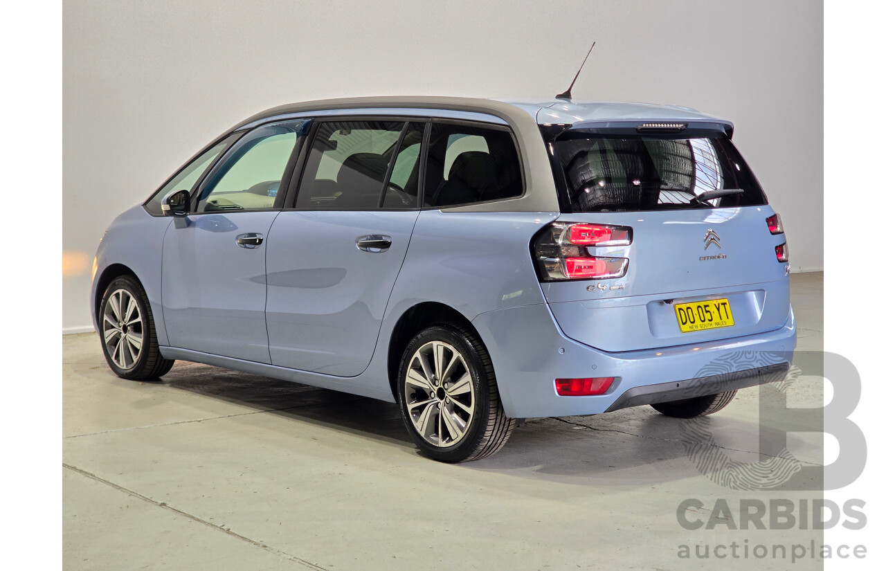 02/2015 Citroen Grand C4 Picasso Exclusive B7 MY15 4d Wagon Teles Blue Turbo Diesel 2.0L - 7 Seater