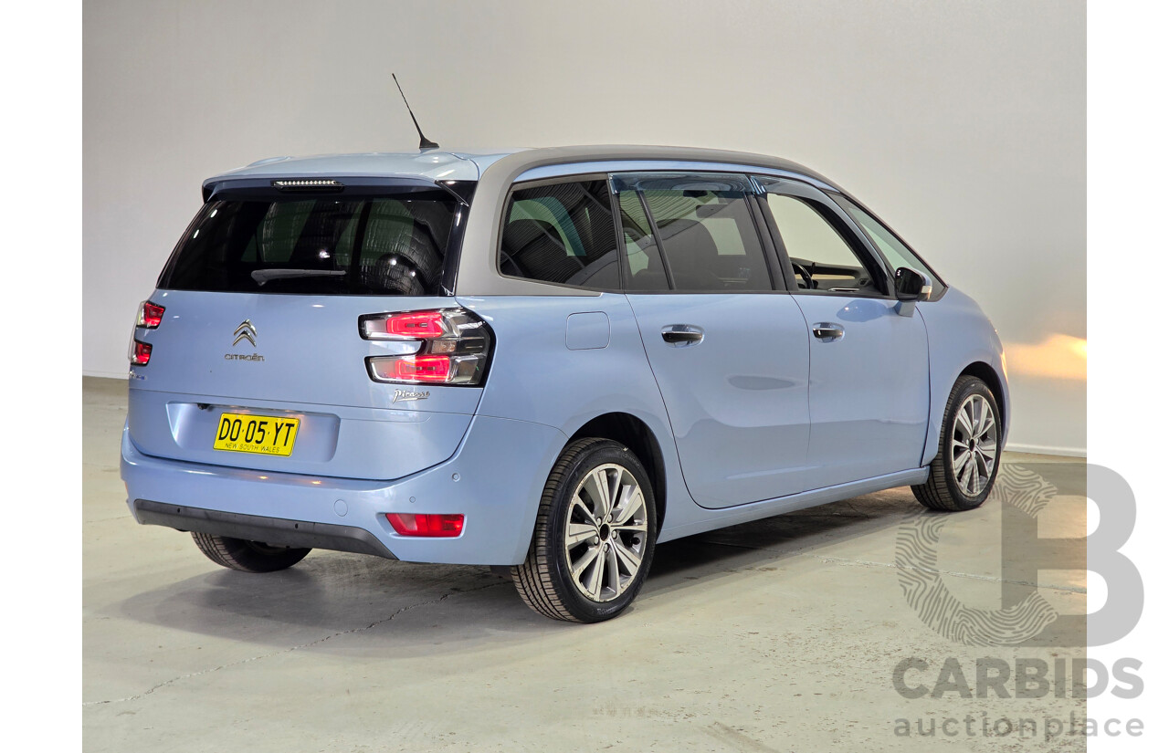 02/2015 Citroen Grand C4 Picasso Exclusive B7 MY15 4d Wagon Teles Blue Turbo Diesel 2.0L - 7 Seater