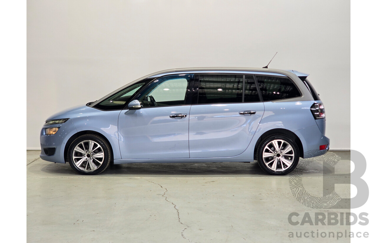 02/2015 Citroen Grand C4 Picasso Exclusive B7 MY15 4d Wagon Teles Blue Turbo Diesel 2.0L - 7 Seater