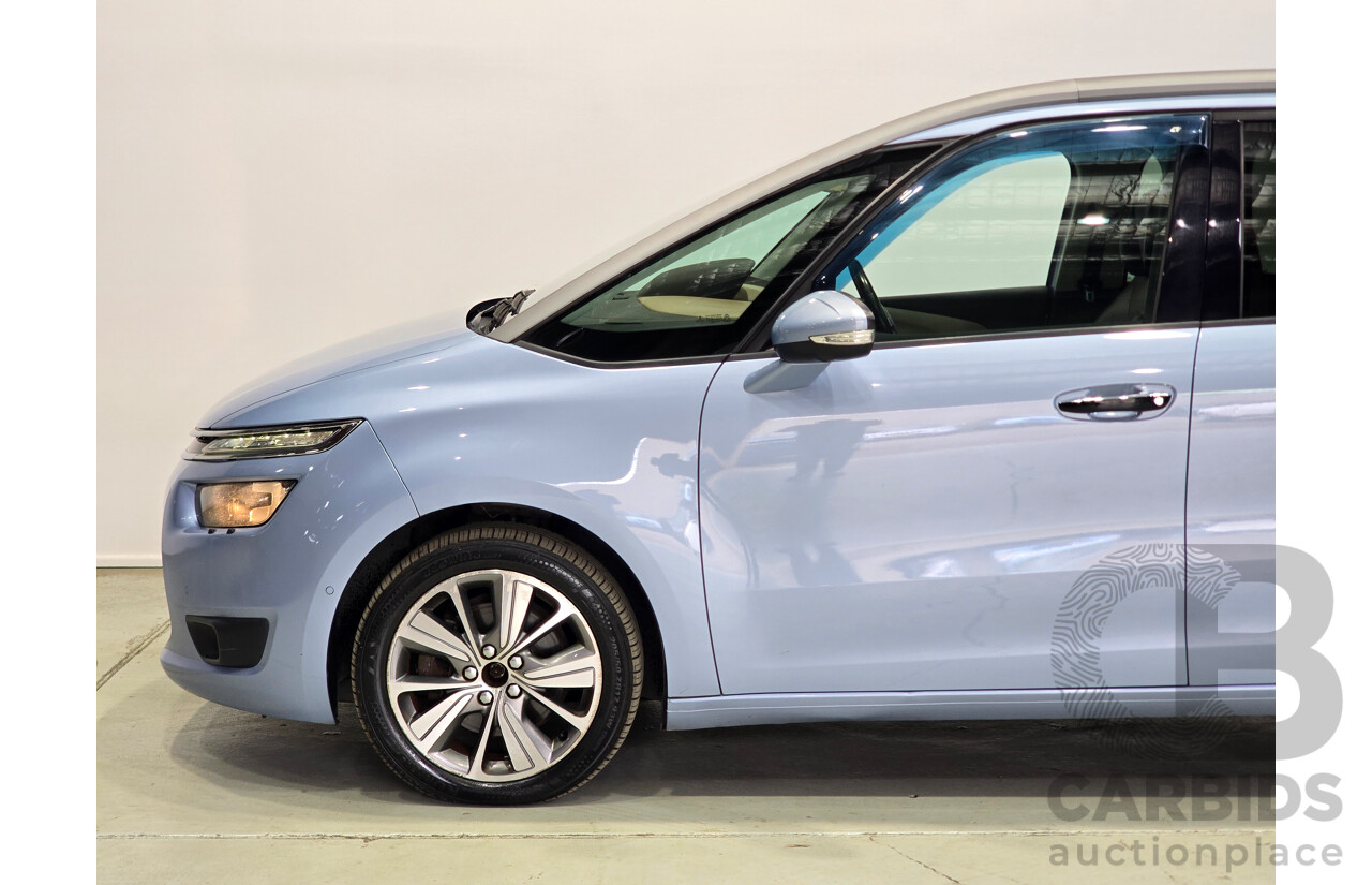 02/2015 Citroen Grand C4 Picasso Exclusive B7 MY15 4d Wagon Teles Blue Turbo Diesel 2.0L - 7 Seater