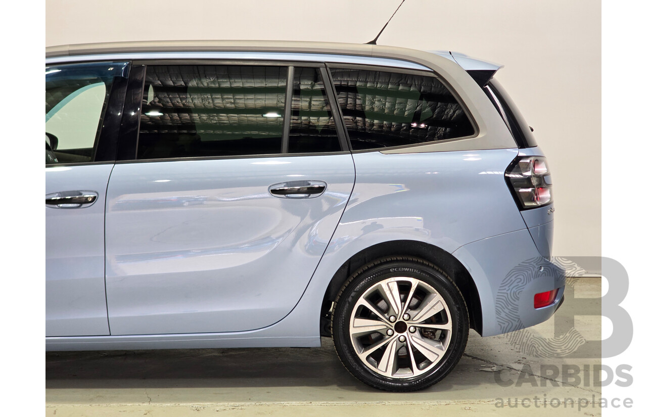 02/2015 Citroen Grand C4 Picasso Exclusive B7 MY15 4d Wagon Teles Blue Turbo Diesel 2.0L - 7 Seater