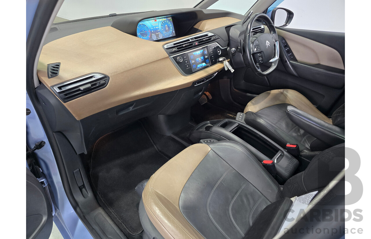 02/2015 Citroen Grand C4 Picasso Exclusive B7 MY15 4d Wagon Teles Blue Turbo Diesel 2.0L - 7 Seater