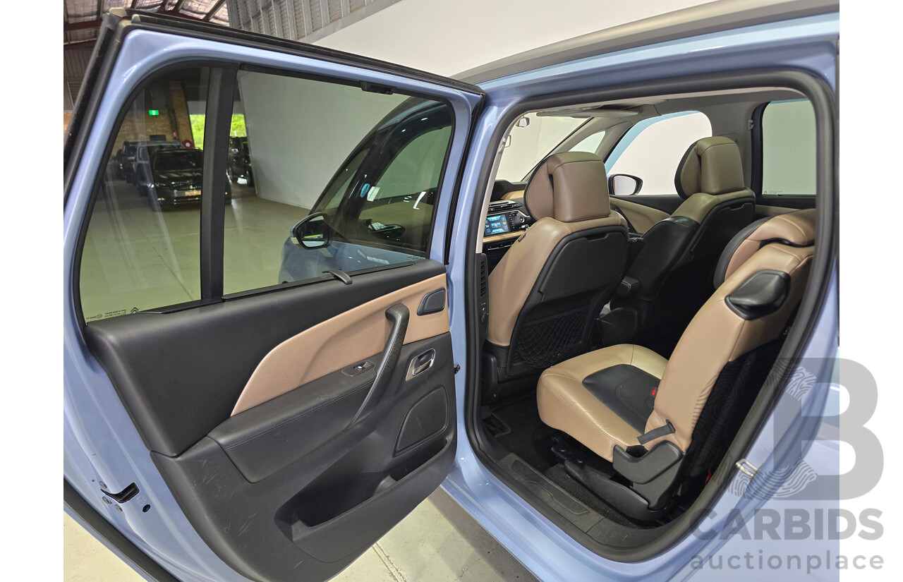 02/2015 Citroen Grand C4 Picasso Exclusive B7 MY15 4d Wagon Teles Blue Turbo Diesel 2.0L - 7 Seater
