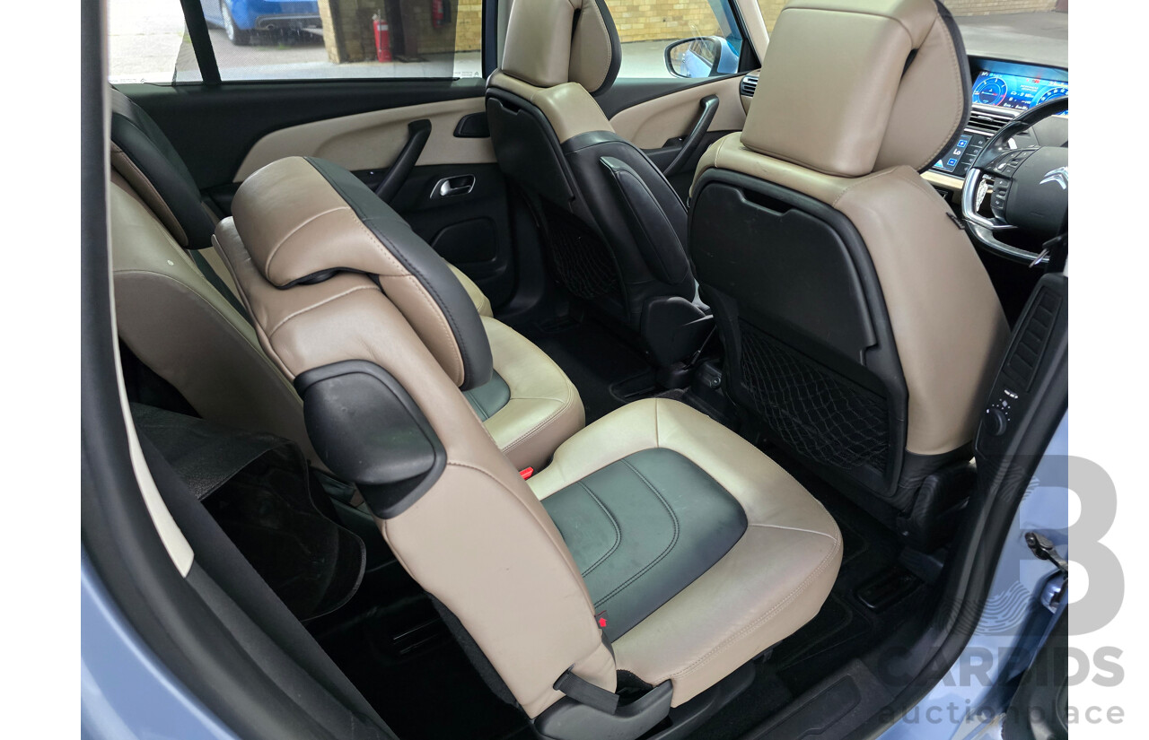 02/2015 Citroen Grand C4 Picasso Exclusive B7 MY15 4d Wagon Teles Blue Turbo Diesel 2.0L - 7 Seater