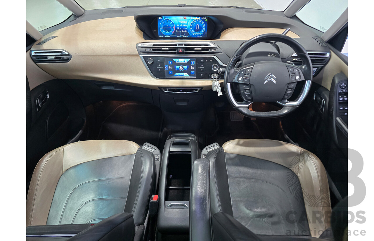 02/2015 Citroen Grand C4 Picasso Exclusive B7 MY15 4d Wagon Teles Blue Turbo Diesel 2.0L - 7 Seater