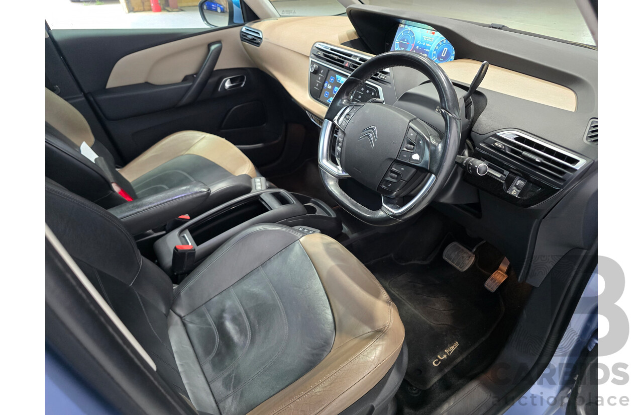 02/2015 Citroen Grand C4 Picasso Exclusive B7 MY15 4d Wagon Teles Blue Turbo Diesel 2.0L - 7 Seater
