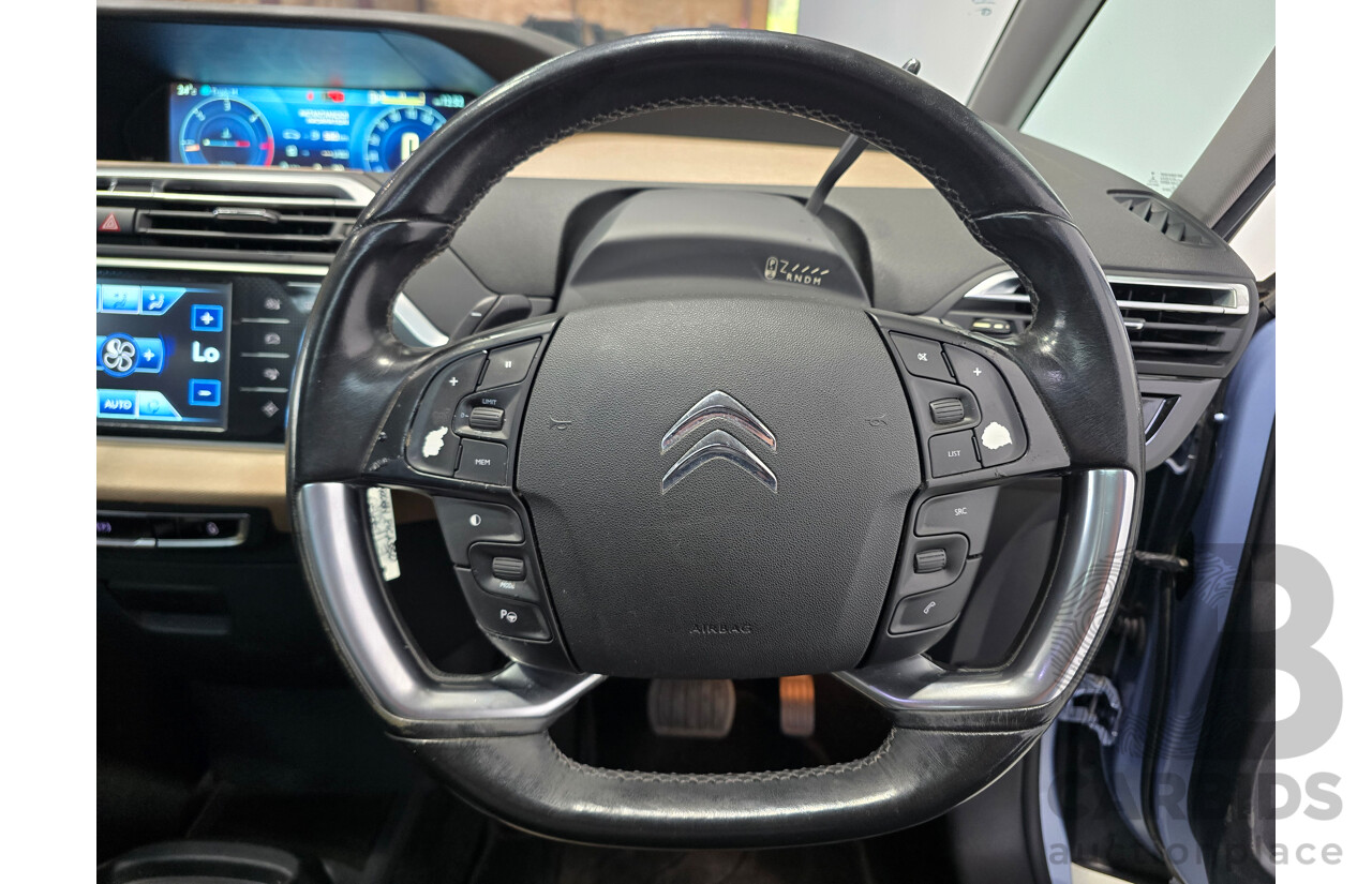 02/2015 Citroen Grand C4 Picasso Exclusive B7 MY15 4d Wagon Teles Blue Turbo Diesel 2.0L - 7 Seater