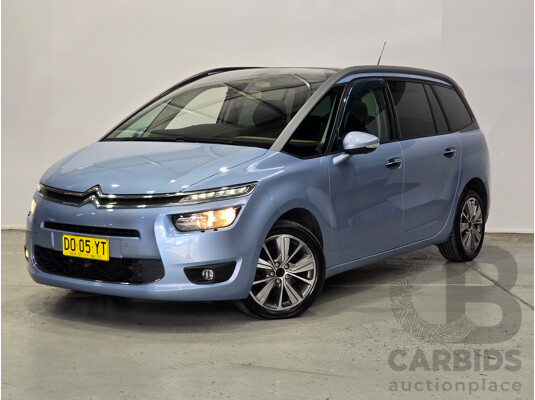 02/2015 Citroen Grand C4 Picasso Exclusive B7 MY15 4d Wagon Teles Blue Turbo Diesel 2.0L - 7 Seater