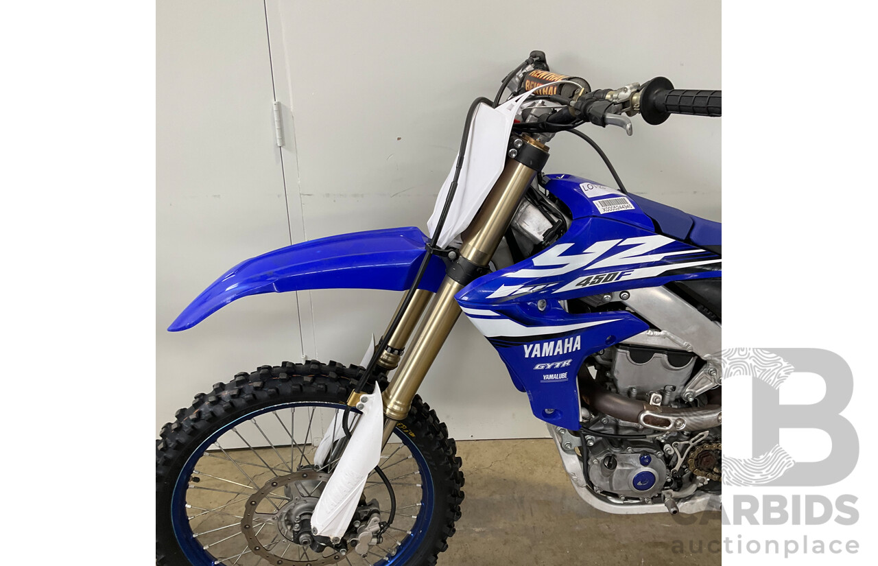 YAMAHA GYTR YZ450F Dirt Bike