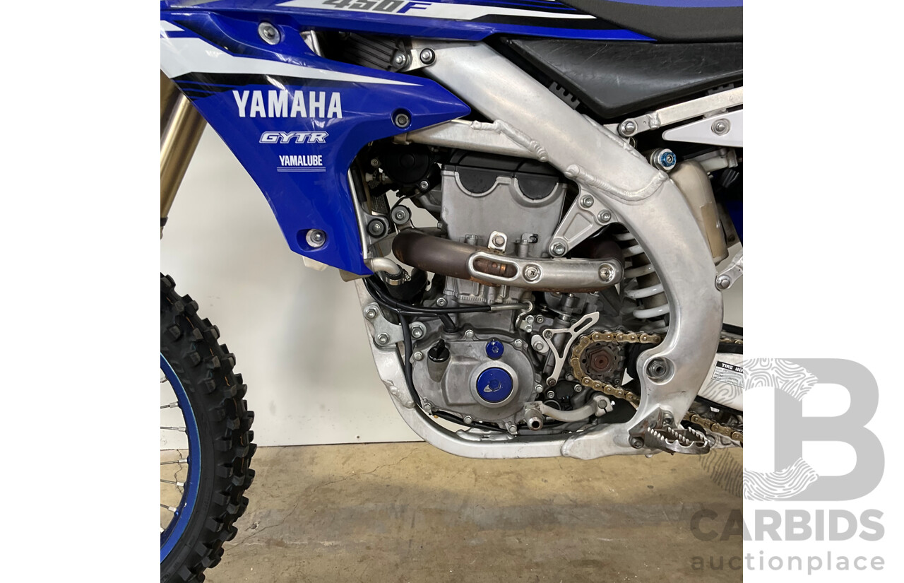 YAMAHA GYTR YZ450F Dirt Bike